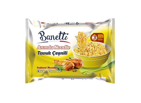 Banetti Noodle Poşet Tavuk Çeşnili Net: 75 g