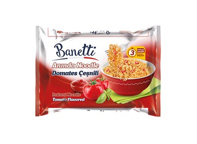 Banetti Noodle Poşet Domates Çeşnili Net: 75 g